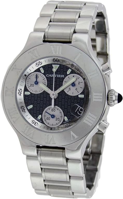 cartier 21 chronograph replica|cartier 21 watch price.